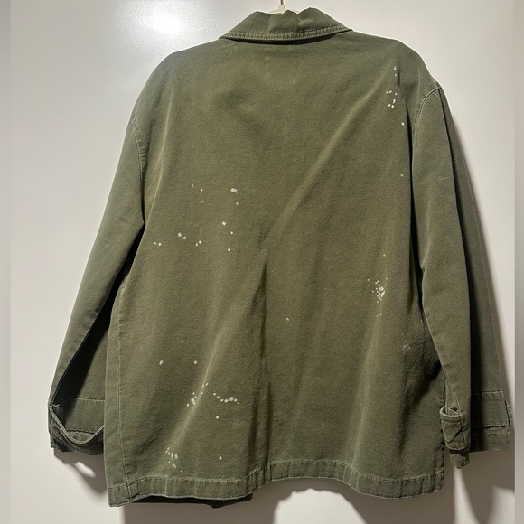 Zara Olive Green Utility Jacket - Picture 5 of 8